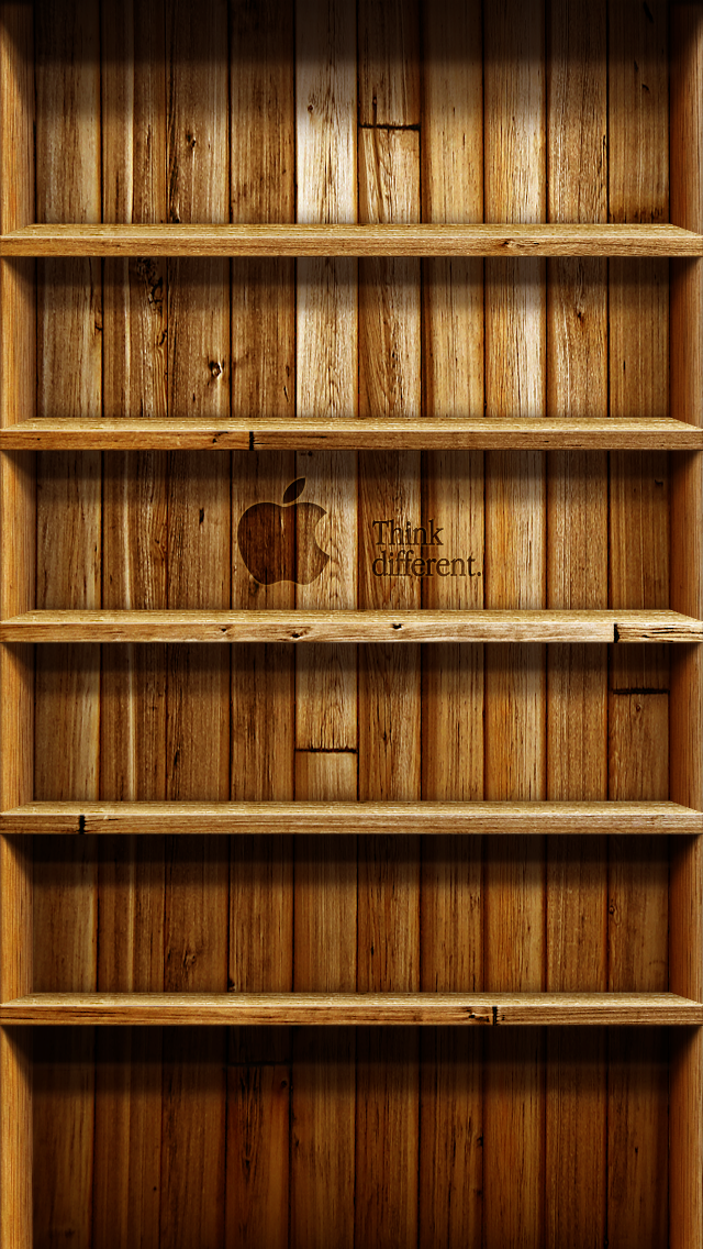 Wood Shelf Wallpaper For Iphone 5 Bluespeaker