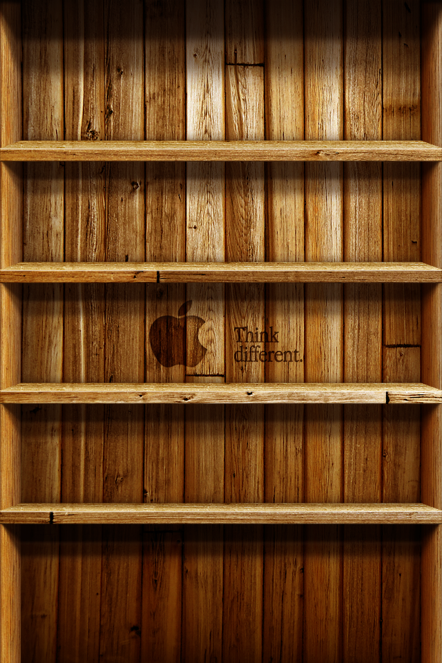 Wood Shelf Wallpaper For Iphone 5 Bluespeaker