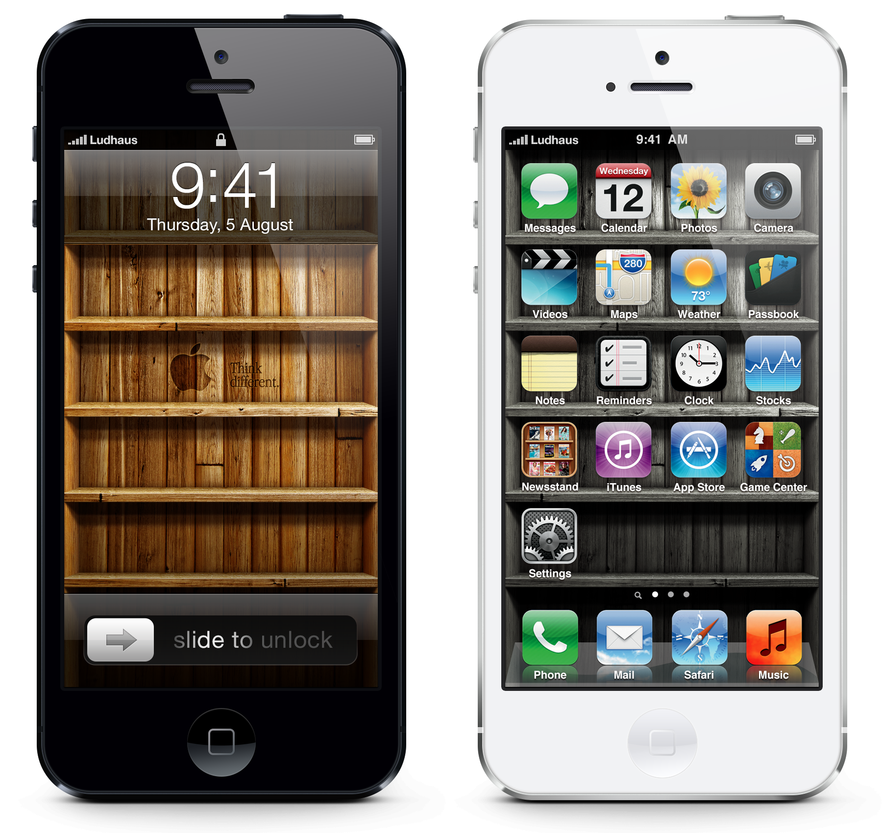 Wood Shelf Wallpaper For Iphone 5 Bluespeaker